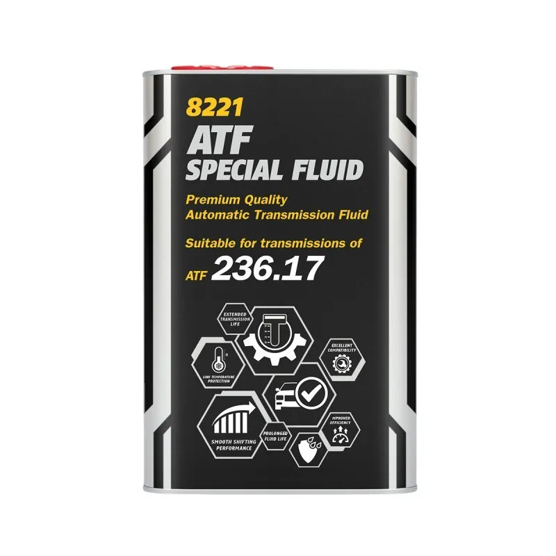 Синтетикалық трансмиссия сұйықтығы 8221 MANNOL ATF SPECIAL FLUID 236.17 (Metal) 1 л